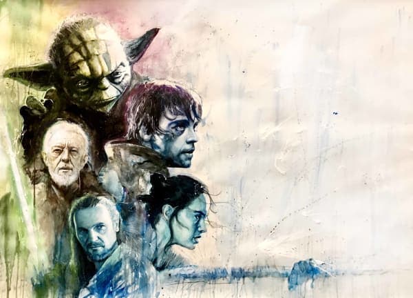 The Force vs The Dark Side · Left