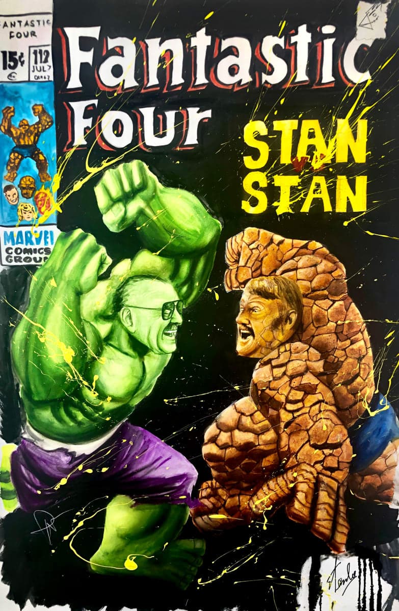 Fantastic Four Thing Vs Hulk