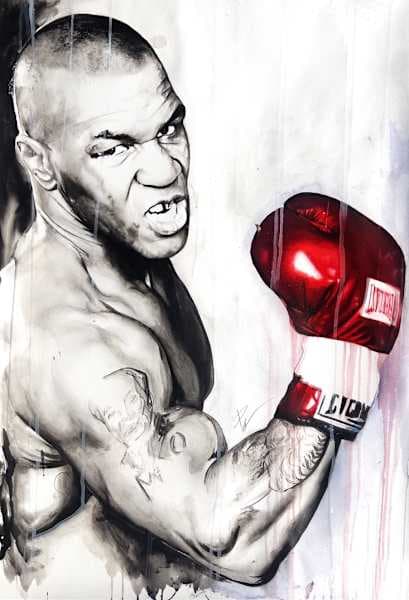 Mike Tyson Red Glove