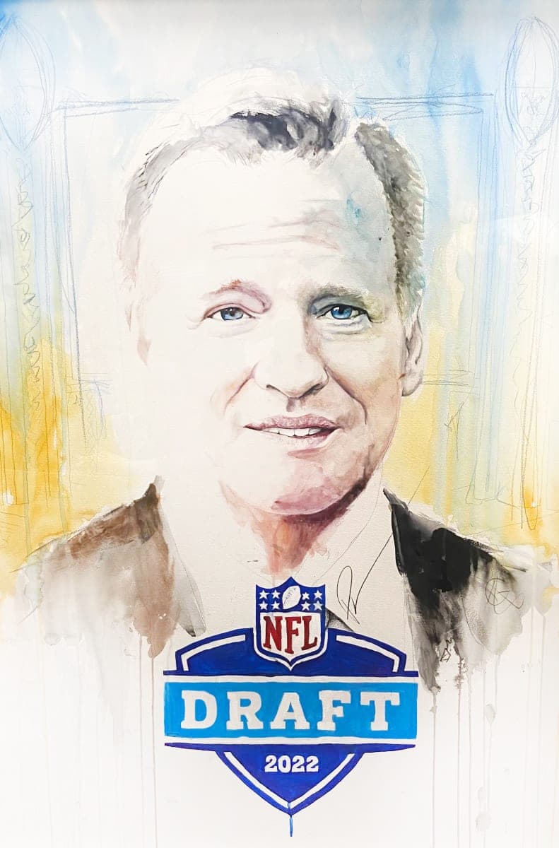 Nfl Triptych Center