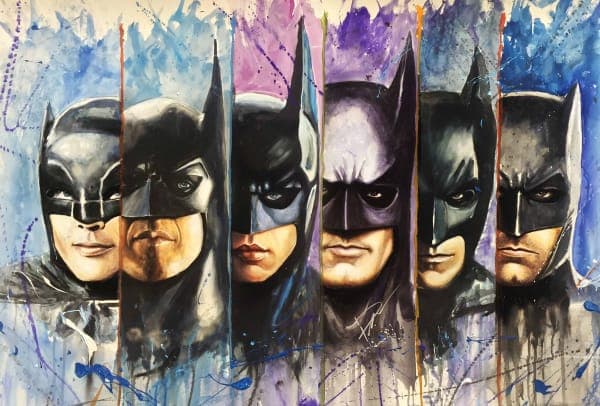 The Batmans Of Past And Present