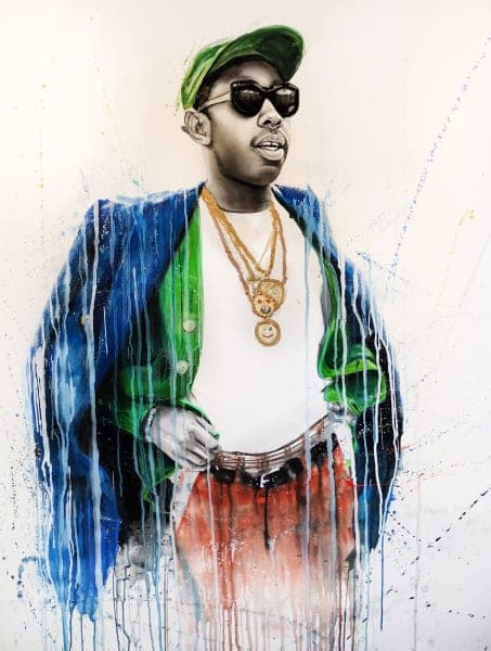 Tyler The Creator Blacklight Series